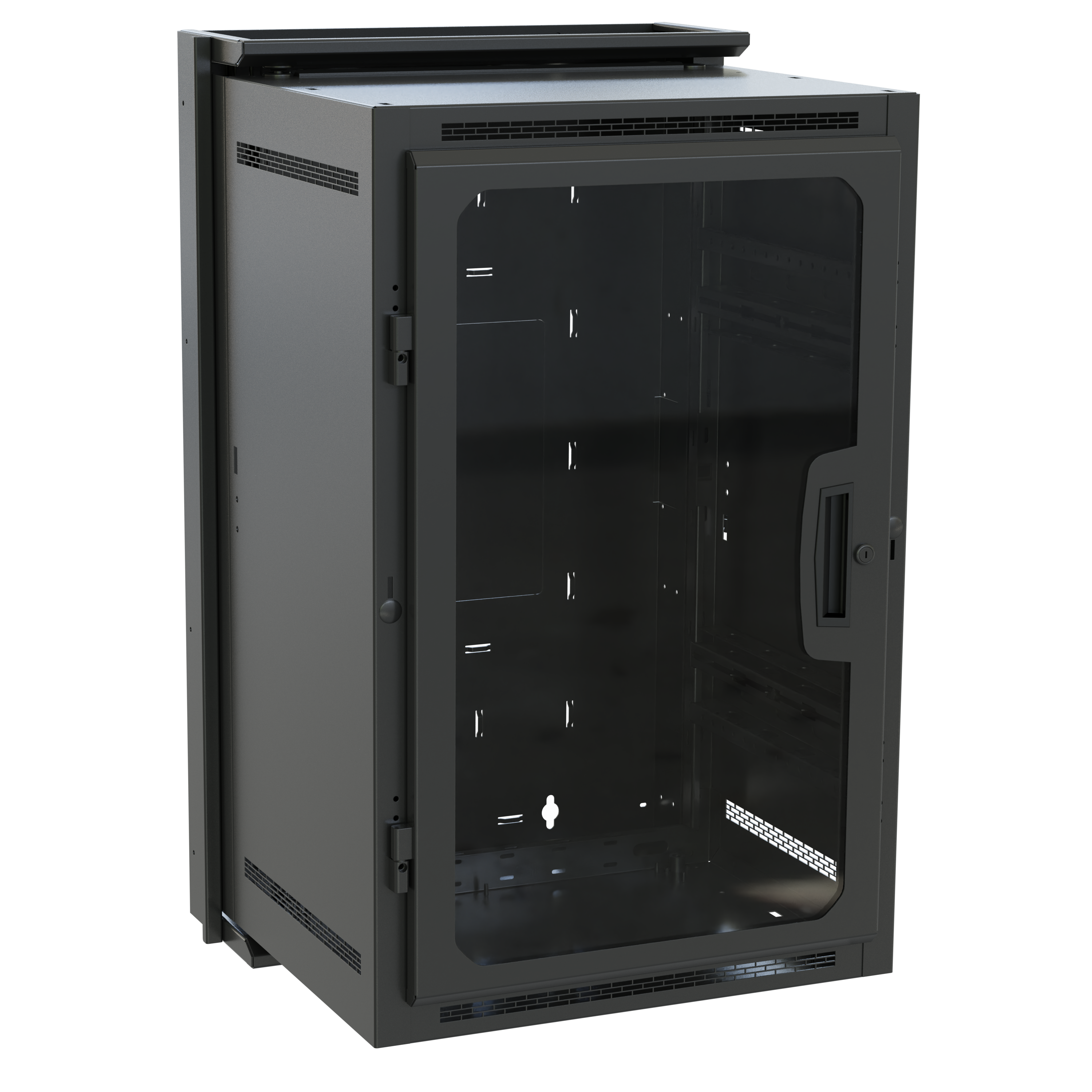 DWE ② Legrand AV | Middle Atlantic DWR-18-17PD DWR Series Pivoting Wall Rack